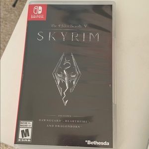 Elder Scrolls Skyrim Nintendo Switch